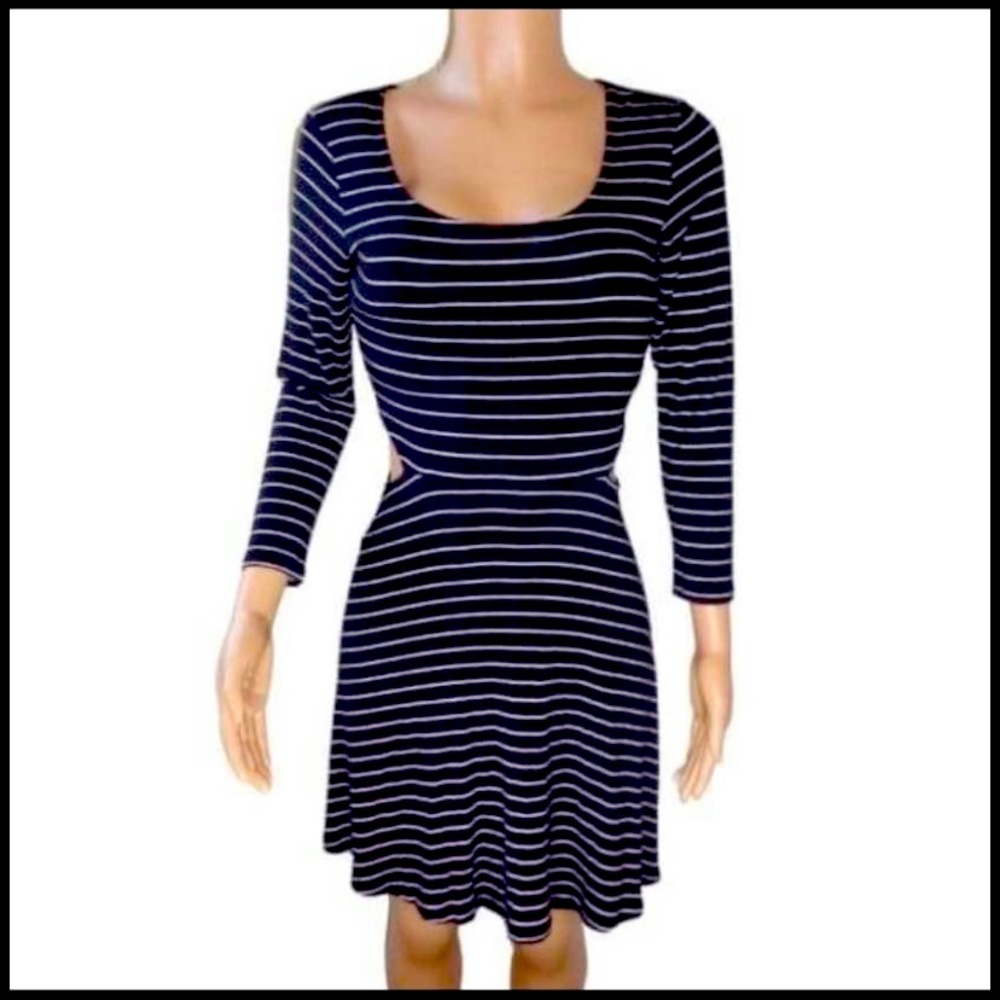 American Eagle Long Sleeve Dress w/ Side Cutouts